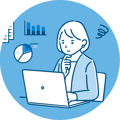 必要なスキルを習得する機会がないイメージ